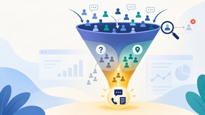 Why Your Website Gets Traffic but No Enquiries: A Practical Digital Marketing Diagnosis